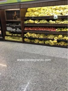 Piso de Granito em supermercados é sinonimo de Beleza e Praticidade